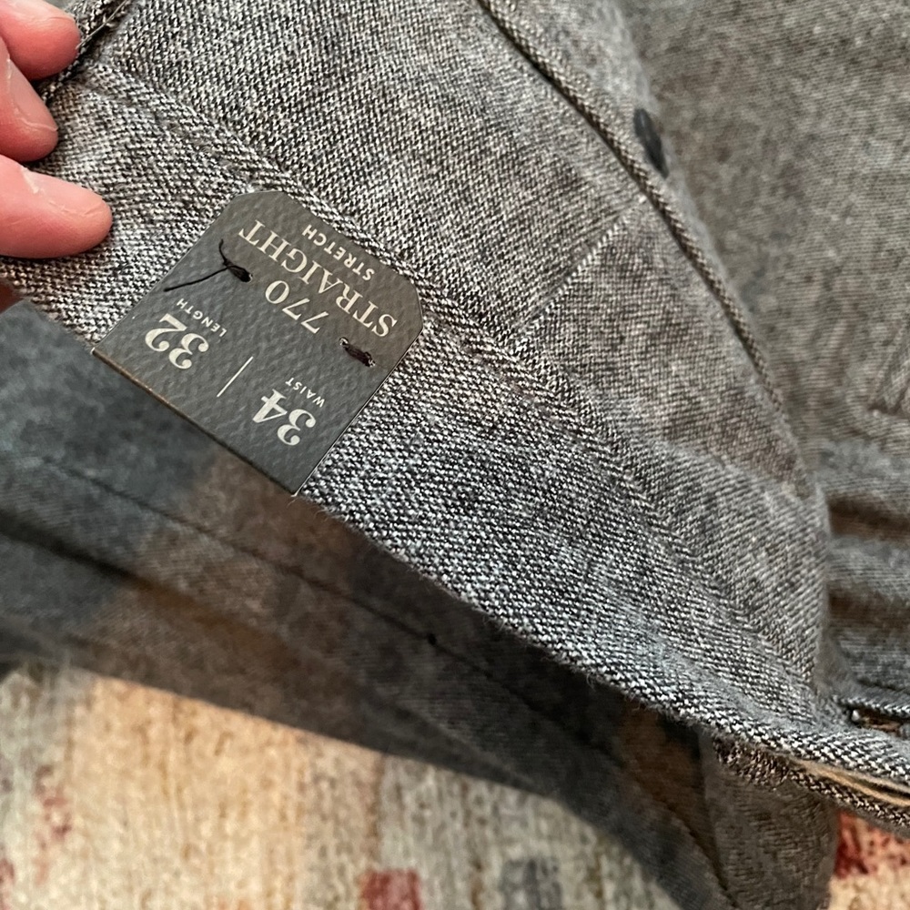 Men’s grey dress pants
